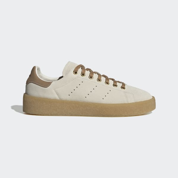 สีขาว รองเท้า Stan Smith Crepe Low