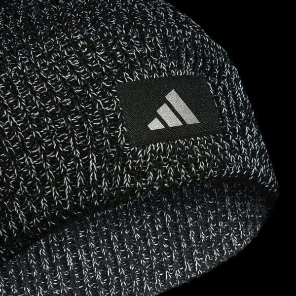 Black COLD.RDY Reflective Running Beanie
