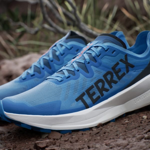 adidas Terrex Agravic Speed Trail Running Shoes Blue Free Shipping with adiClub adidas US
