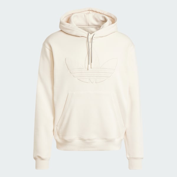 パーカー・フーディ adidas 70s fleece hoodie wonderwhite JN5969 adidas Originals 70s Fleece Hoodie - White | Free Shipping