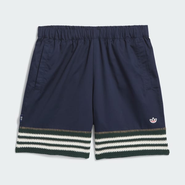 Blue Clot Knit Shorts by Edison Chen (Gender Neutral)