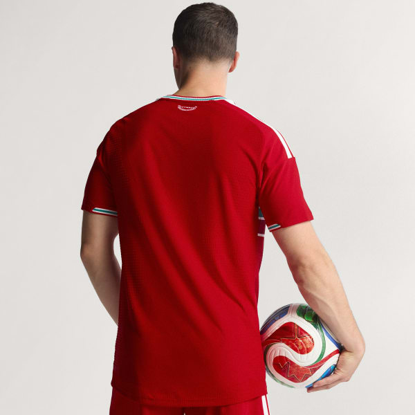 rouge Maillot Pays de Galles Domicile 26 Authentique
