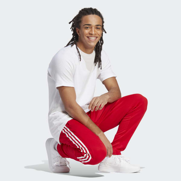 adidas Tiro Suit Up Lifestyle Track Pants Red adidas Belgium