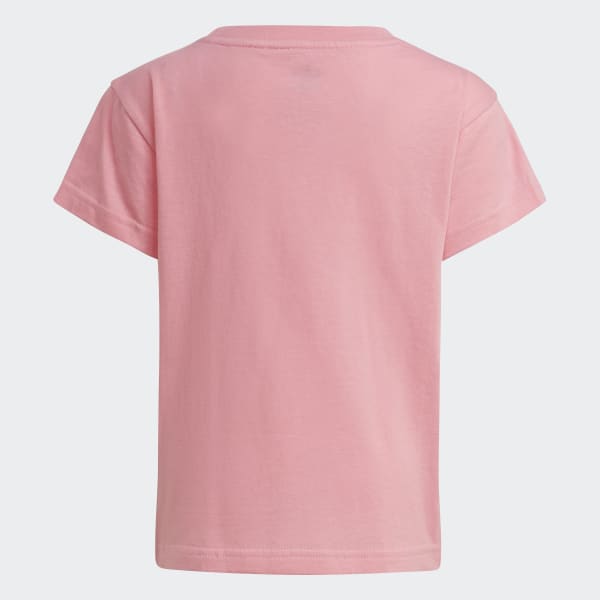 Pink adidas tee shirt on sale