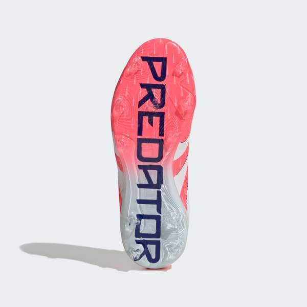 oranje Predator Elite Laceless Firm Ground Voetbalschoenen Kids