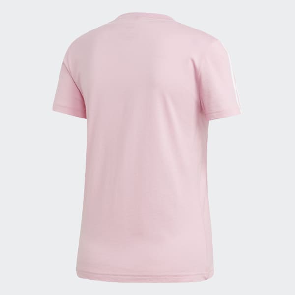 สีชมพู เสื้อยืด Essentials 3-Stripes