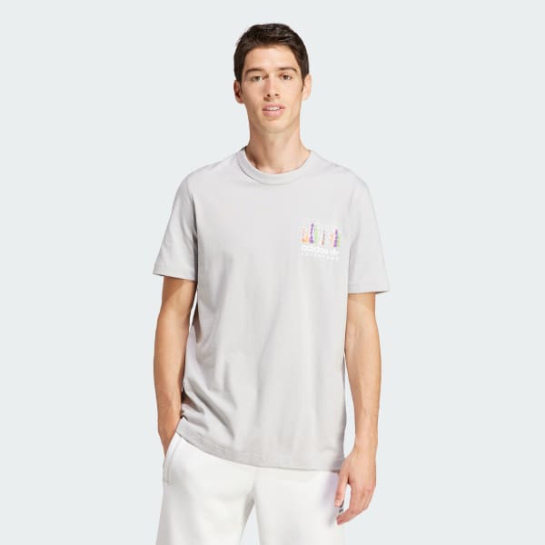 Plomo Polo adidas Adventure Estampado
