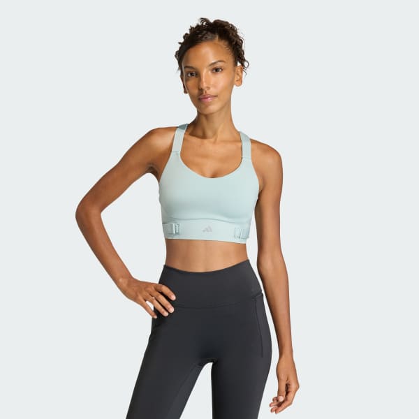 Yesil FastImpact Luxe Run High-Support Sporcu Sütyeni