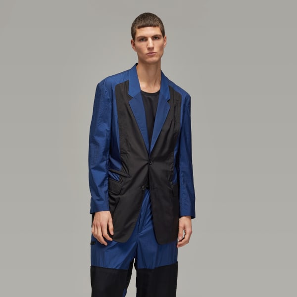 Blue Y-3 Ultralight Nylon Blazer