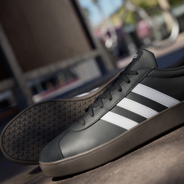 送料・関税込 ★ Adidas VL Court Base Core Black Cloud White Shoes - VL Court Base Shoes - White | adidas Oman