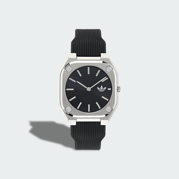 Silber City Tech Thin Uhr