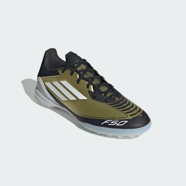 adidas Messi F50 League TF FuBballschuh Gold adidas Deutschland