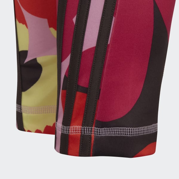 Roze adidas x Marimekko Believe This AEROREADY Training Floral-Print Legging TV255