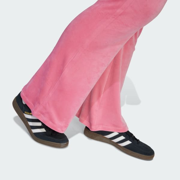adidas Velour Pants - Pink | Free Shipping with adiClub | adidas US