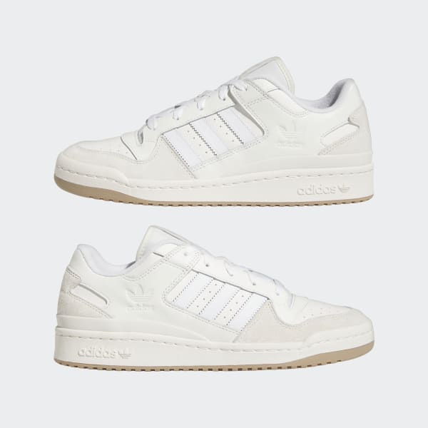 adidas Forum Low CL Shoes - White | Free Shipping with
