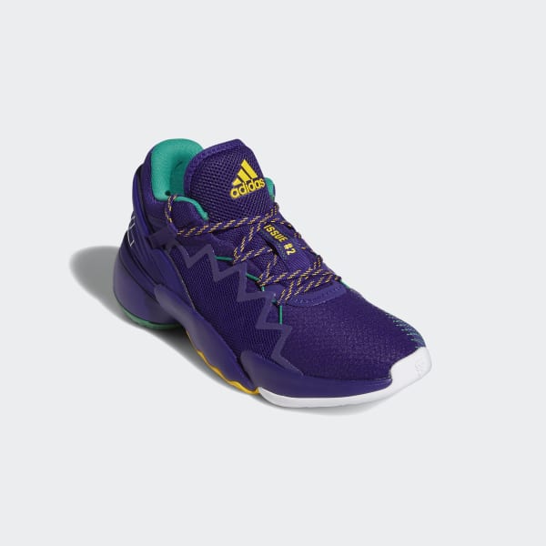 purple donovan mitchell shoes