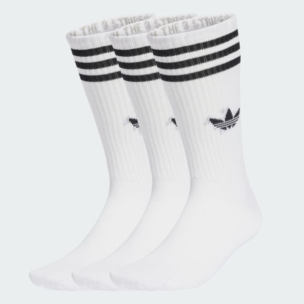 Blanco Calcetines clásicos High 3 bandas