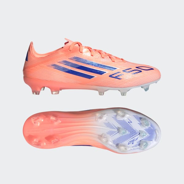 adidas F50 Pro Firm Ground Soccer Cleats - Blue | Free