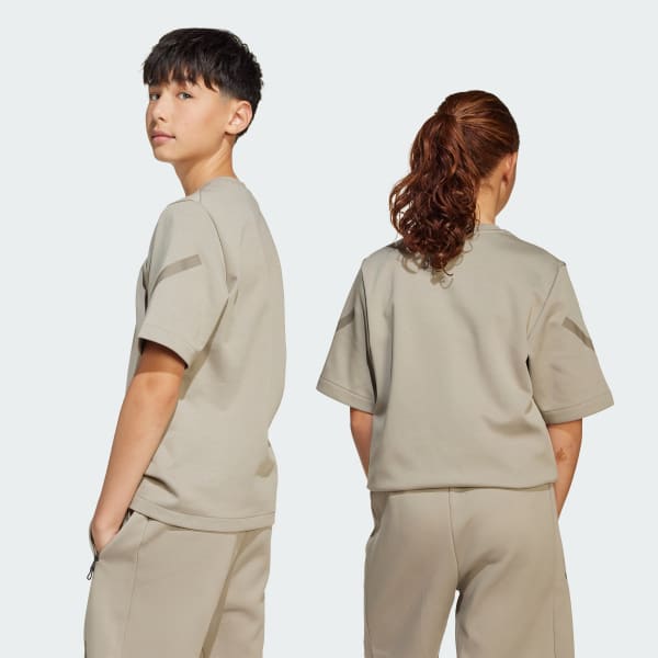 Beige Polo adidas Z.N.E. Kids