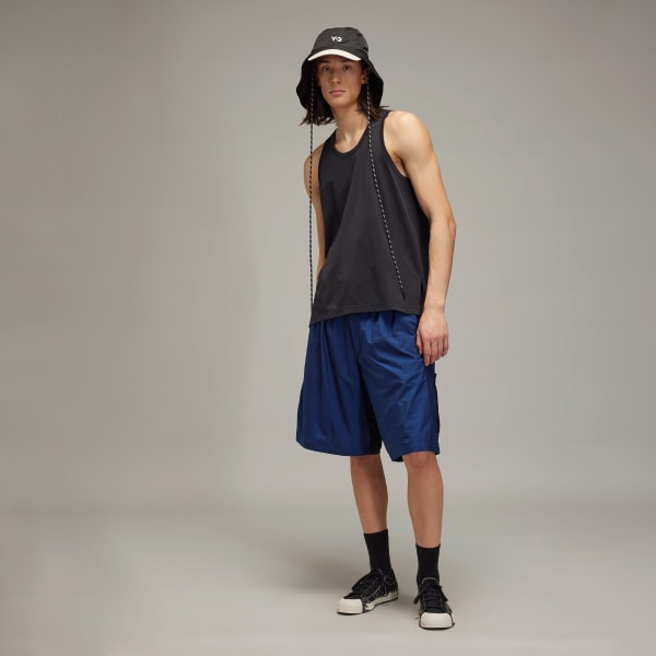 Blue Y-3 Ultralight Nylon Pants
