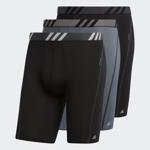 Performance Mesh Long Boxer Briefs 3 Pairs