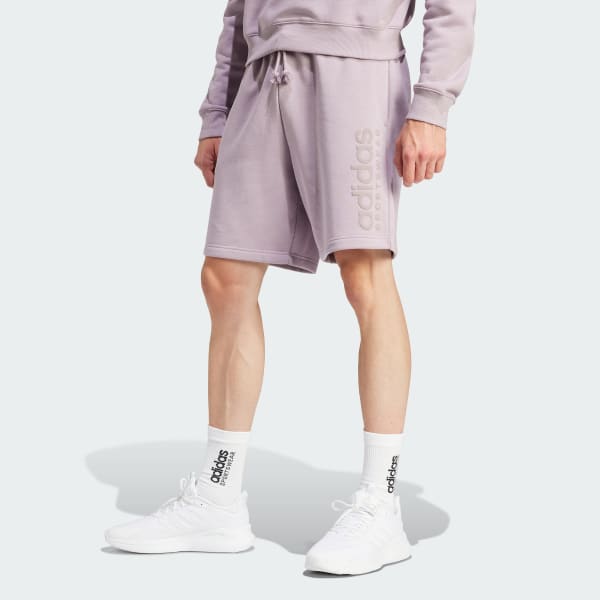 SZN US Fleece Graphic adidas | Lifestyle ALL Purple | Men\'s Shorts - adidas