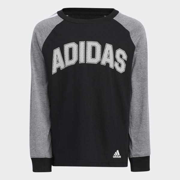 Universi Heather 3-Stripes Tee Universi Heather 3-Stripes Tee