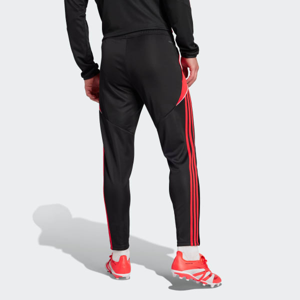 Schwarz Tiro 24 Slim Trainingshose