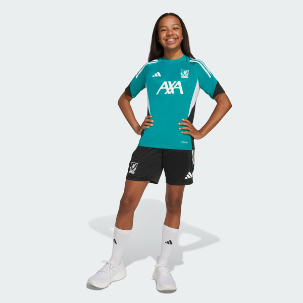 สีเขียว เสื้อซ้อม Liverpool FC Tiro 25 Competition สำหรับเด็ก