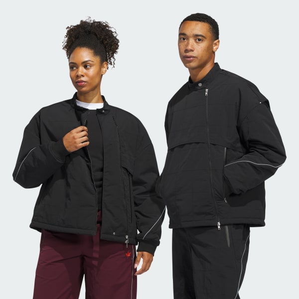 Black Motor Ave Racer Jacket