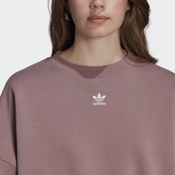 Lila Adicolor Essentials Fleece Sweatshirt IZQ74