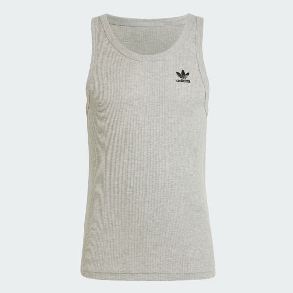 Grey Trefoil Essentials Tank Top
