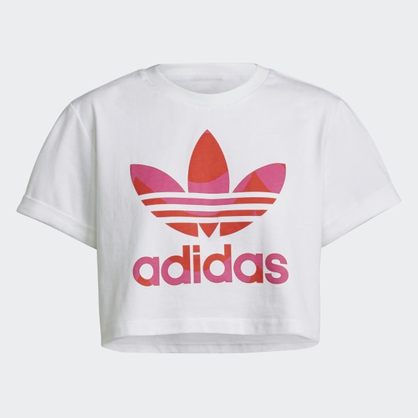 Blanco Camiseta Corta Marimekko Trifolio JDV42