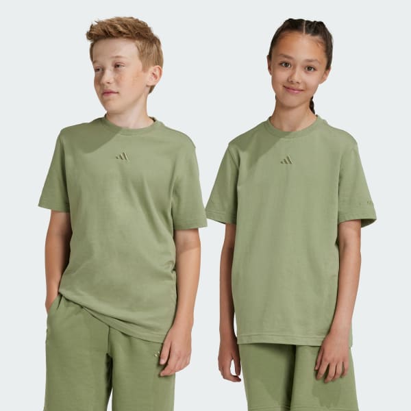 Green ALL SZN Tee Kids