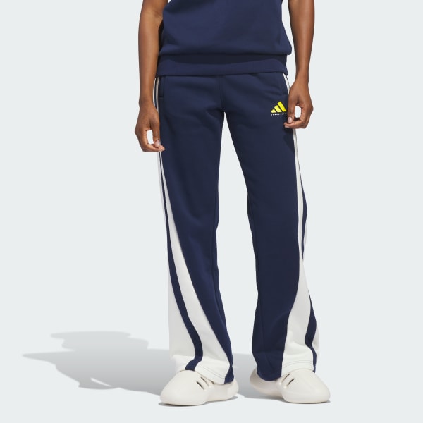 Bleu PANTALON DE SURVÊTEMENT MOLLETON ADIDAS