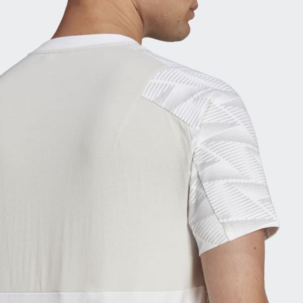 Blanc T-shirt Mexique Game Day Travel BUR08