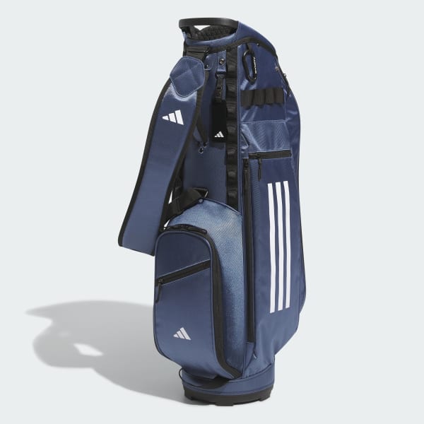 K148 adidas 軽量キャディバッグ ブルーブラック Amazon.co.jp: スリーストライプス コーデュラ キャディバッグ