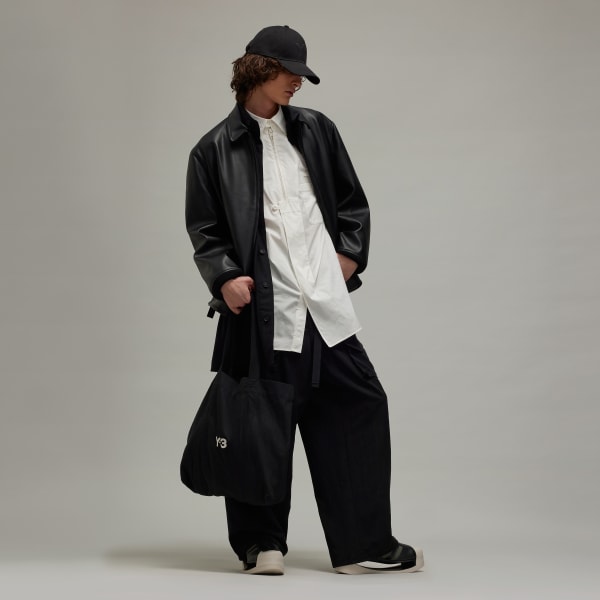 adidas Y-3 Washed Twill Cargo Pants - Black | Free Shipping