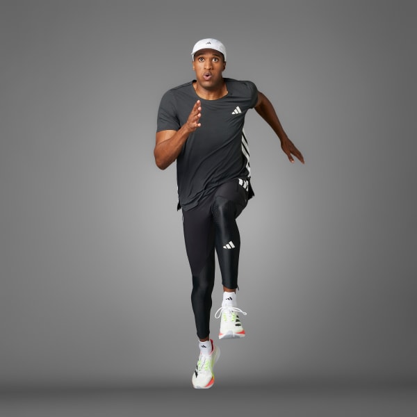 Black Adizero Running Tee