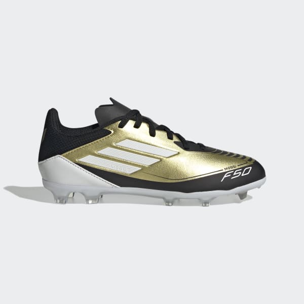 adidas Messi F50 League Kids FG/MG Fußballschuh - Gold | adidas