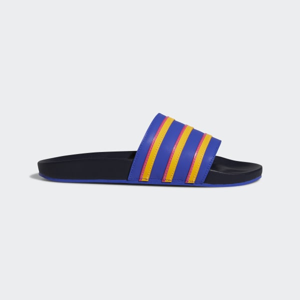Azul Sandalias Adilette adidas x Eric Emanuel