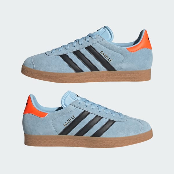 雑誌で紹介された - Gazelle Scarpe Blu Italia adidas | adidas 絵画