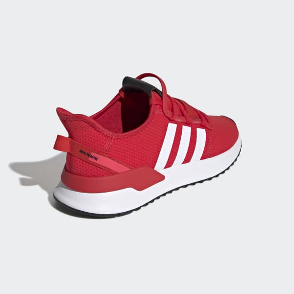 adidas u_path run scarlet & cloud white shoes