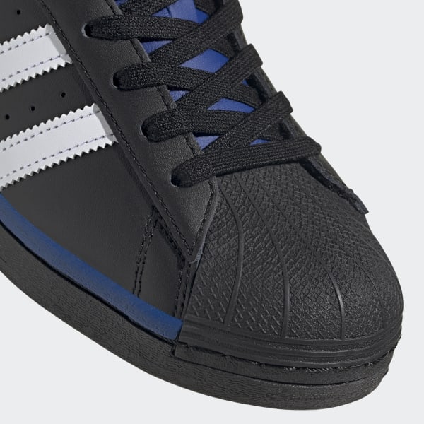 black and blue adidas
