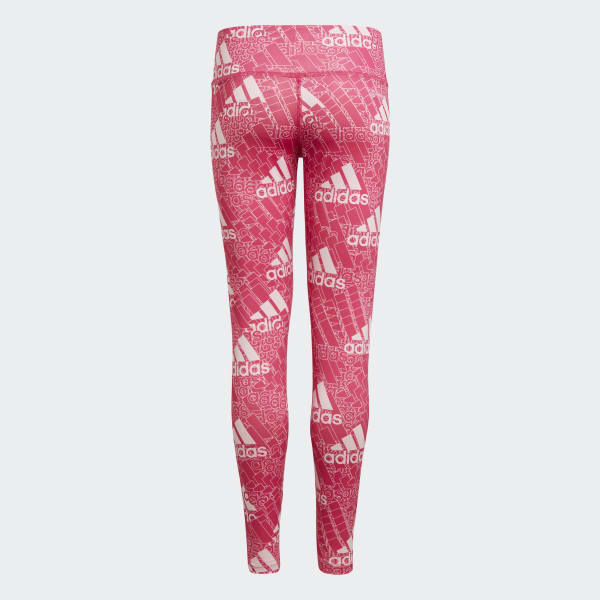 Pink AEROREADY Designed to Move Brand Love Long Leggings II838