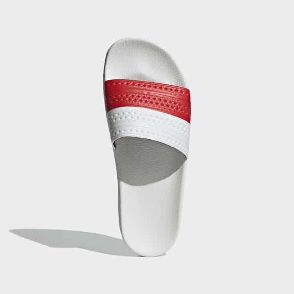Hvid adilette sandaler
