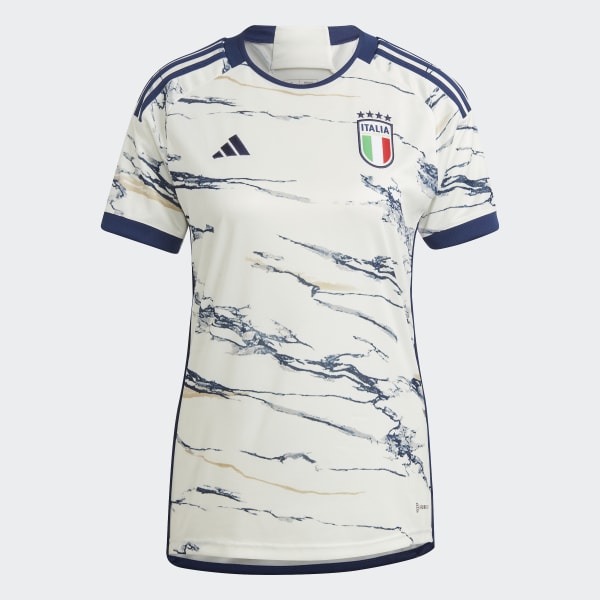 Blanco Camiseta Visitante Italia 23