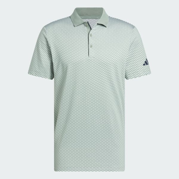 Green Beyond The Course Textured Polo Shirt