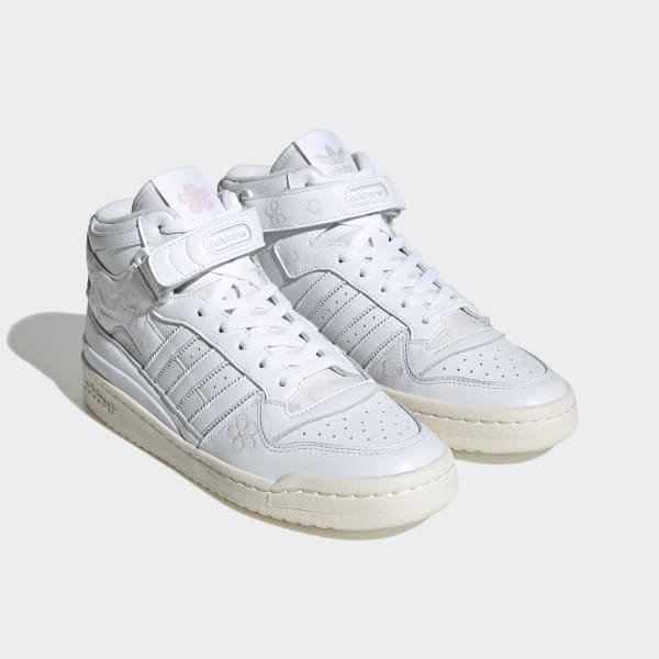 White Forum Mid Hanami Shoes