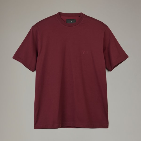 Bordeaux Y-3 Relaxed T-Shirt